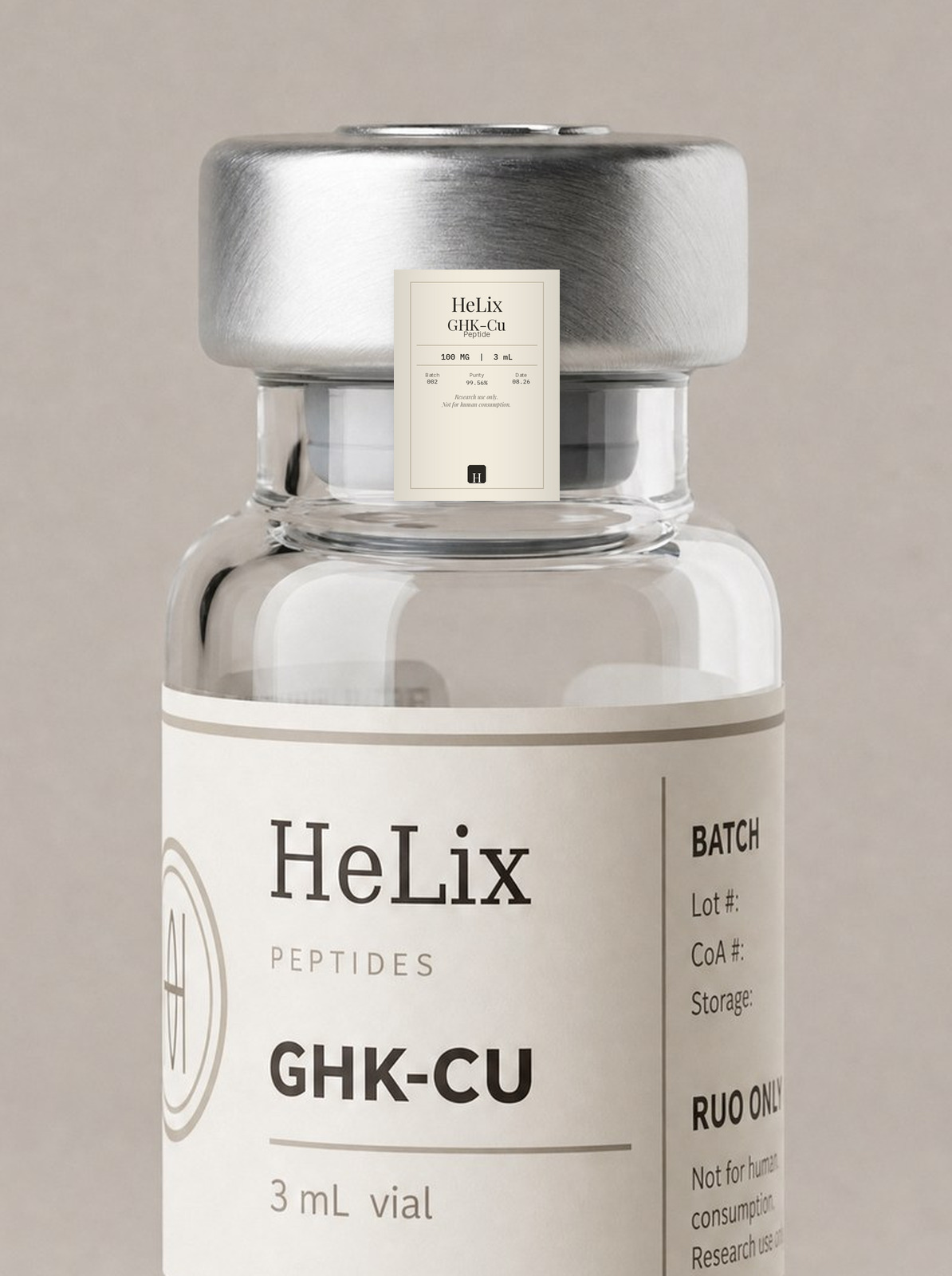GHK-Cu, HLX-002, 100 mg